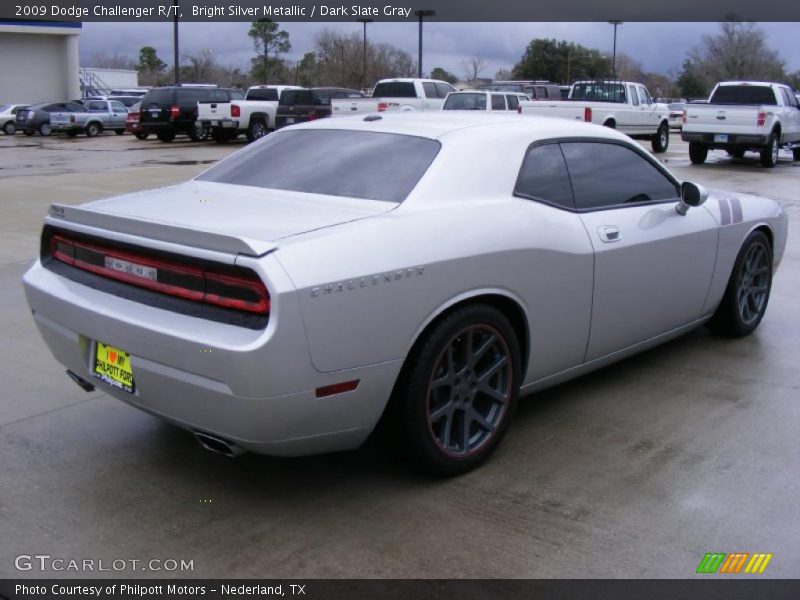 Bright Silver Metallic / Dark Slate Gray 2009 Dodge Challenger R/T