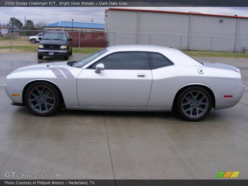 Bright Silver Metallic / Dark Slate Gray 2009 Dodge Challenger R/T