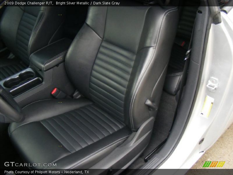 Bright Silver Metallic / Dark Slate Gray 2009 Dodge Challenger R/T