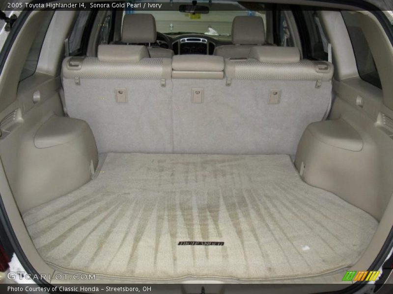 Sonora Gold Pearl / Ivory 2005 Toyota Highlander I4