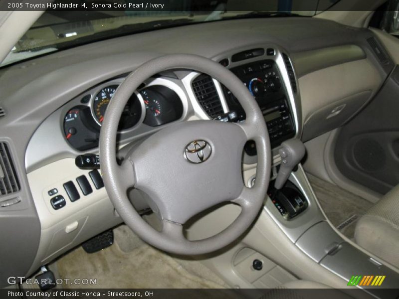 Sonora Gold Pearl / Ivory 2005 Toyota Highlander I4