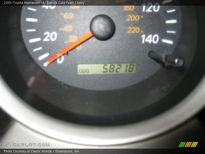 Sonora Gold Pearl / Ivory 2005 Toyota Highlander I4