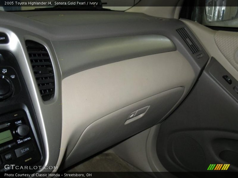 Sonora Gold Pearl / Ivory 2005 Toyota Highlander I4