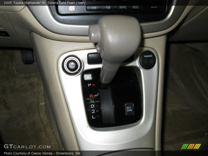 Sonora Gold Pearl / Ivory 2005 Toyota Highlander I4