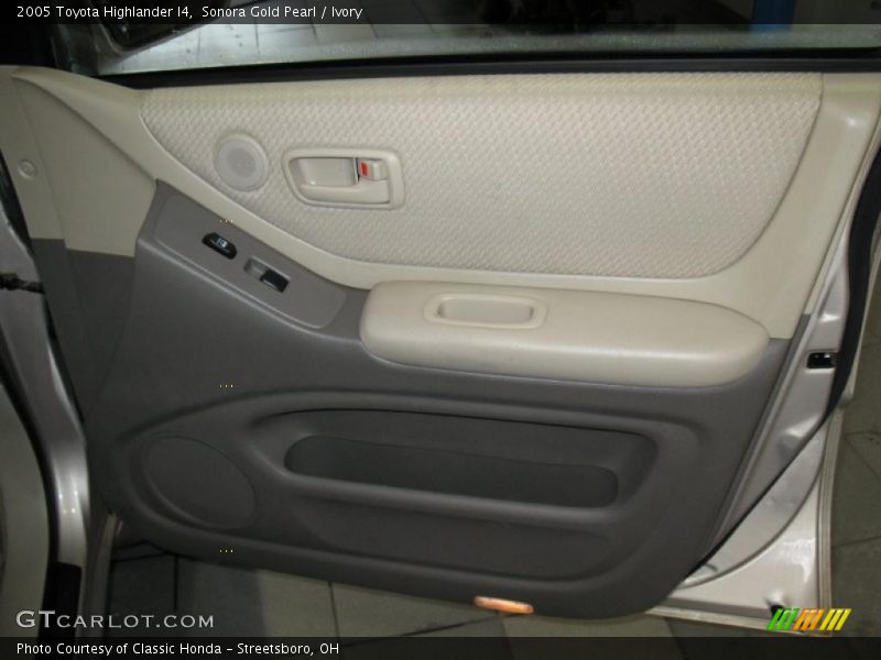 Sonora Gold Pearl / Ivory 2005 Toyota Highlander I4