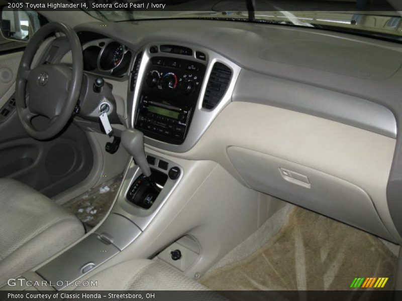 Sonora Gold Pearl / Ivory 2005 Toyota Highlander I4