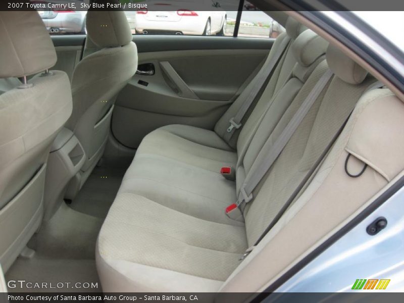 Sky Blue Pearl / Bisque 2007 Toyota Camry LE