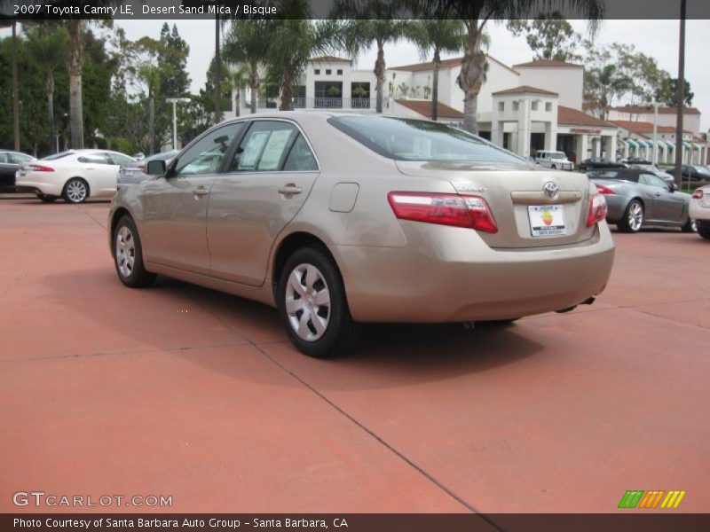 Desert Sand Mica / Bisque 2007 Toyota Camry LE