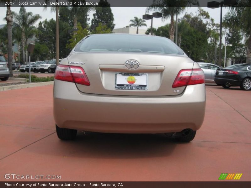 Desert Sand Mica / Bisque 2007 Toyota Camry LE