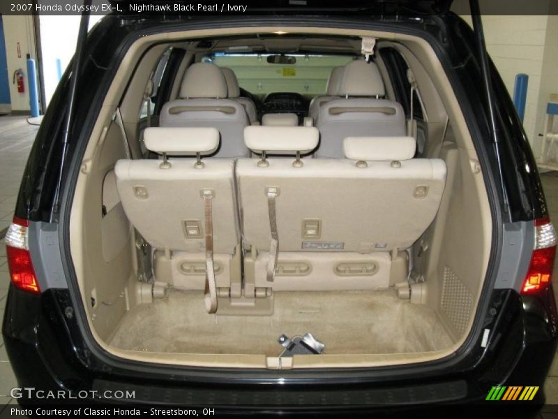 Nighthawk Black Pearl / Ivory 2007 Honda Odyssey EX-L