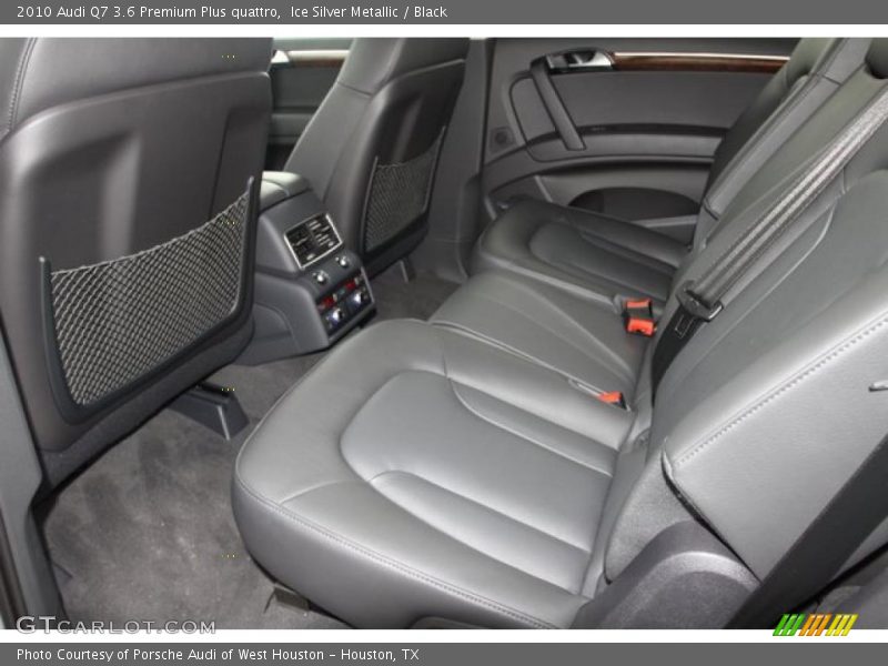 Ice Silver Metallic / Black 2010 Audi Q7 3.6 Premium Plus quattro