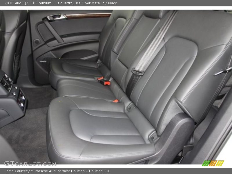 Ice Silver Metallic / Black 2010 Audi Q7 3.6 Premium Plus quattro