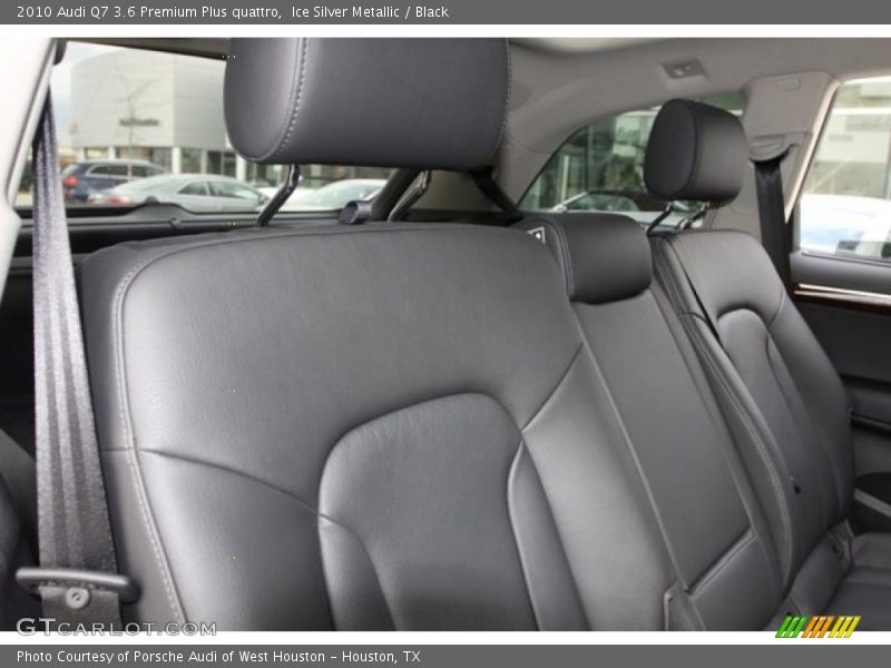 Ice Silver Metallic / Black 2010 Audi Q7 3.6 Premium Plus quattro
