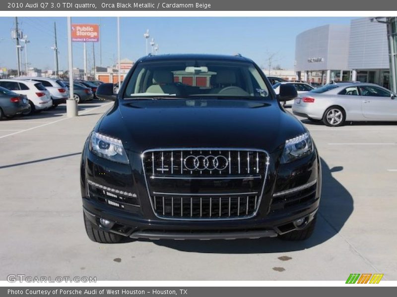 Orca Black Metallic / Cardamom Beige 2010 Audi Q7 3.0 TDI quattro