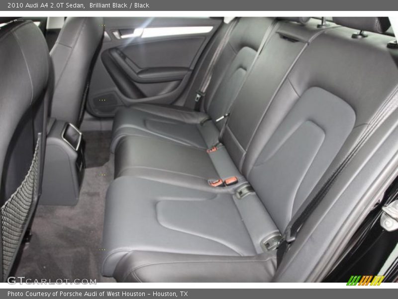  2010 A4 2.0T Sedan Black Interior