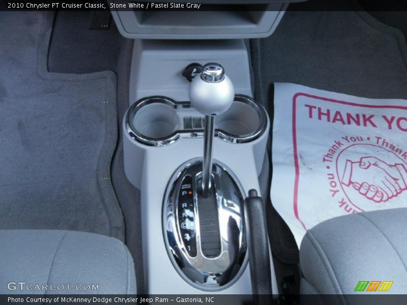 Stone White / Pastel Slate Gray 2010 Chrysler PT Cruiser Classic