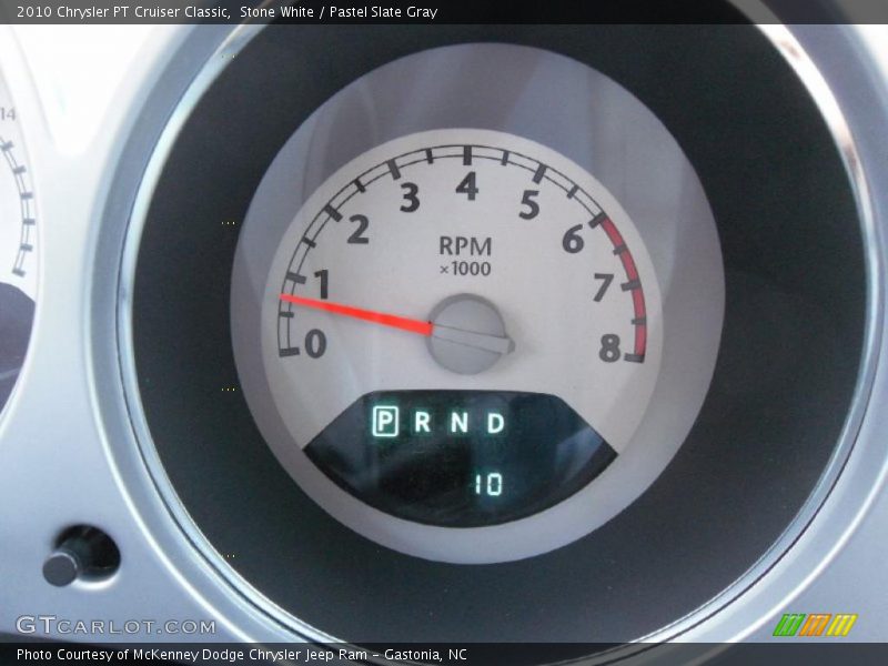 Stone White / Pastel Slate Gray 2010 Chrysler PT Cruiser Classic