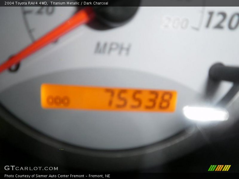 Titanium Metallic / Dark Charcoal 2004 Toyota RAV4 4WD