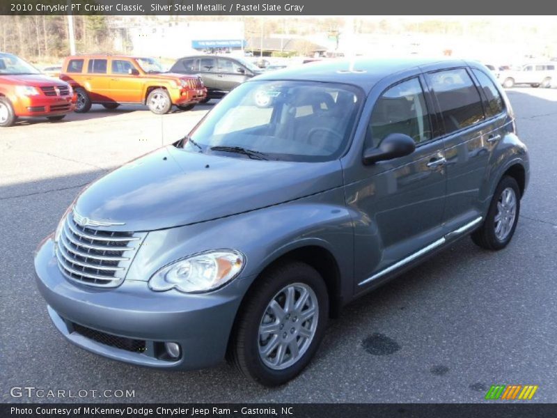 Silver Steel Metallic / Pastel Slate Gray 2010 Chrysler PT Cruiser Classic