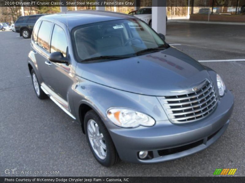 Silver Steel Metallic / Pastel Slate Gray 2010 Chrysler PT Cruiser Classic