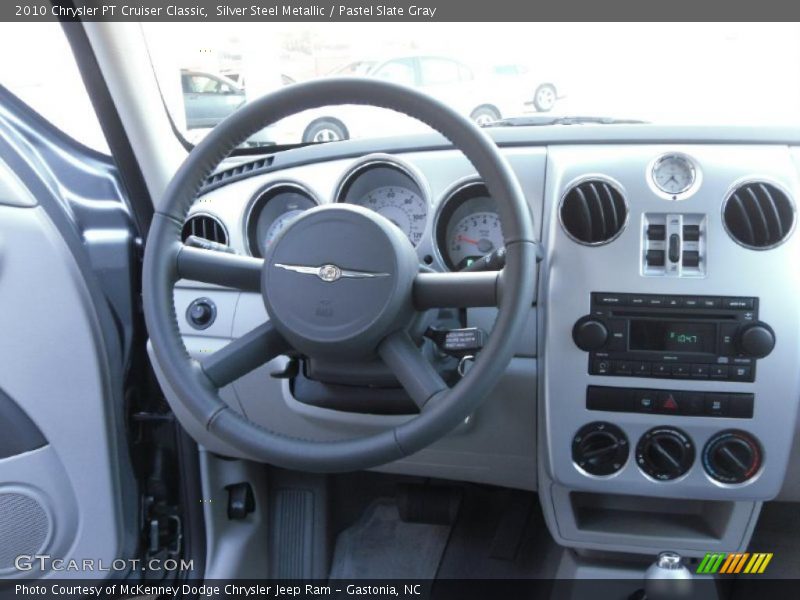 Silver Steel Metallic / Pastel Slate Gray 2010 Chrysler PT Cruiser Classic