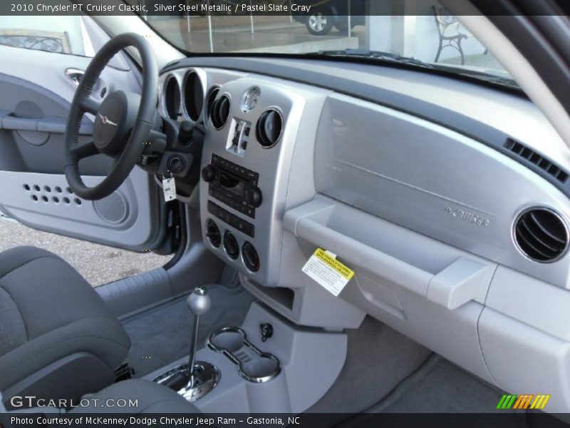 Silver Steel Metallic / Pastel Slate Gray 2010 Chrysler PT Cruiser Classic