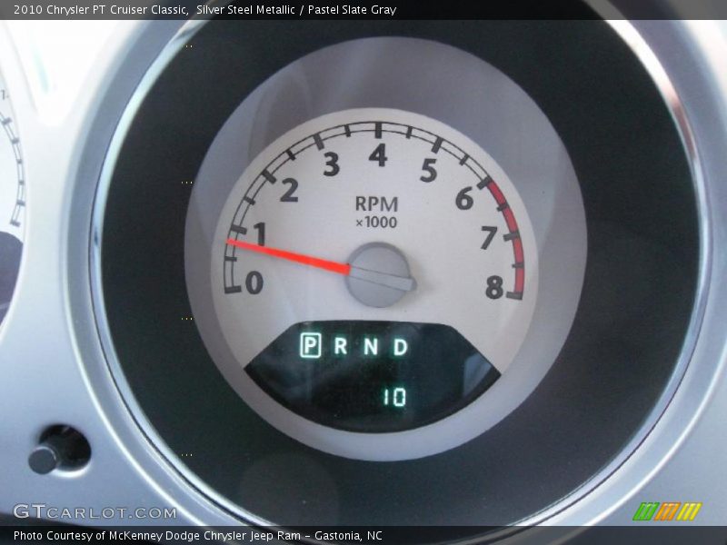 Silver Steel Metallic / Pastel Slate Gray 2010 Chrysler PT Cruiser Classic