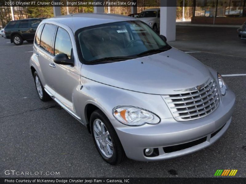 Bright Silver Metallic / Pastel Slate Gray 2010 Chrysler PT Cruiser Classic
