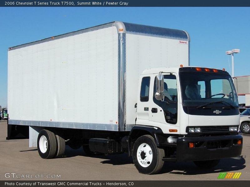 Summit White / Pewter Gray 2006 Chevrolet T Series Truck T7500