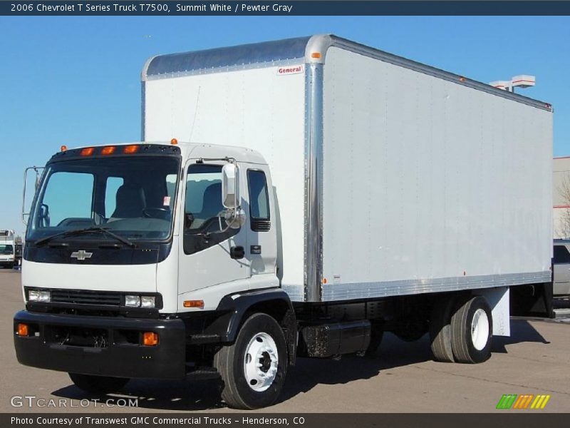 Summit White / Pewter Gray 2006 Chevrolet T Series Truck T7500