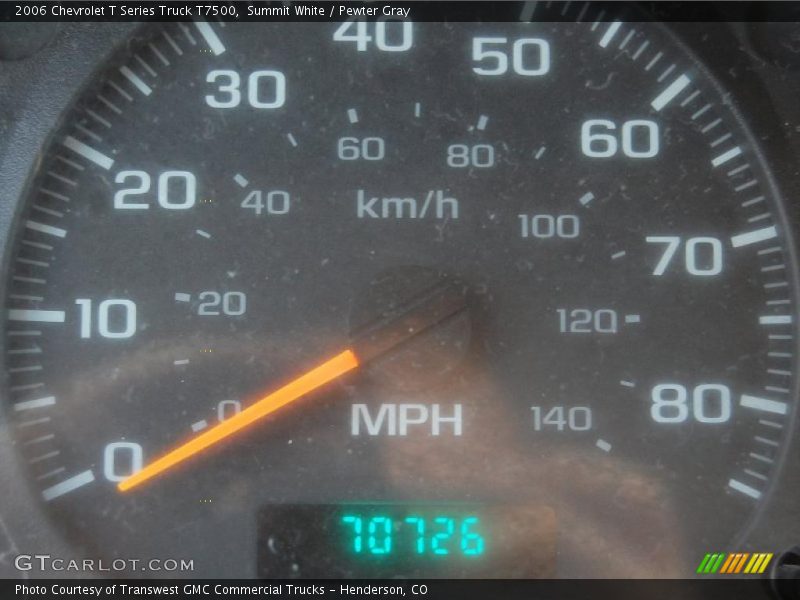 Summit White / Pewter Gray 2006 Chevrolet T Series Truck T7500