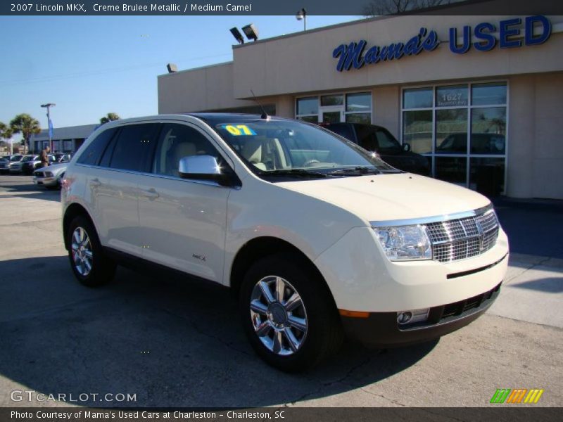 Creme Brulee Metallic / Medium Camel 2007 Lincoln MKX