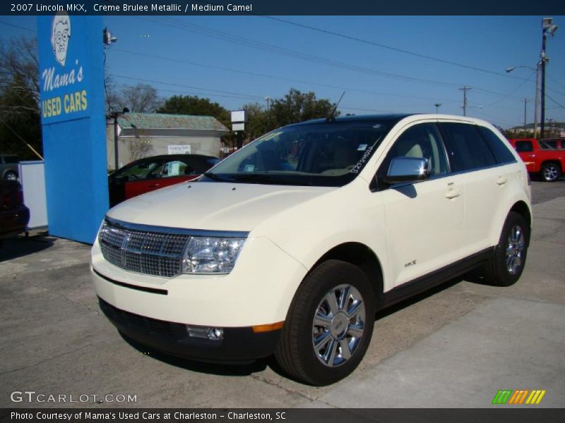 Creme Brulee Metallic / Medium Camel 2007 Lincoln MKX