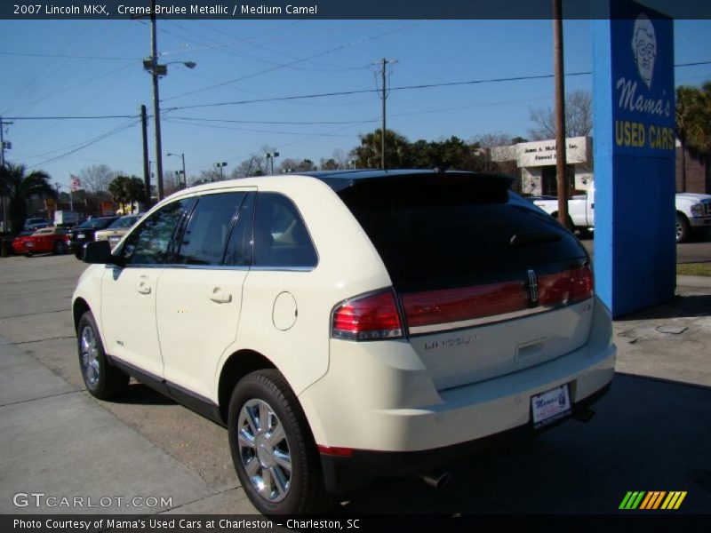 Creme Brulee Metallic / Medium Camel 2007 Lincoln MKX