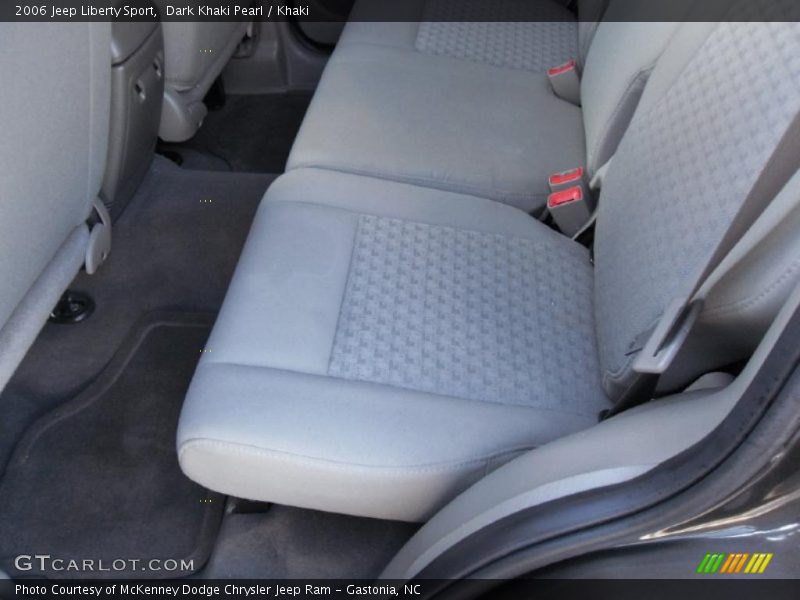 Dark Khaki Pearl / Khaki 2006 Jeep Liberty Sport