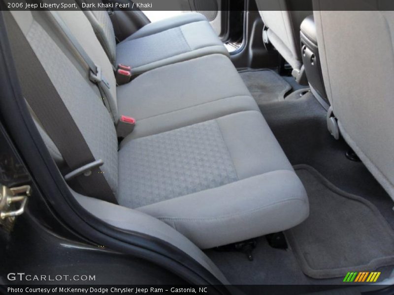Dark Khaki Pearl / Khaki 2006 Jeep Liberty Sport