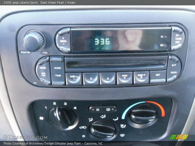 Dark Khaki Pearl / Khaki 2006 Jeep Liberty Sport