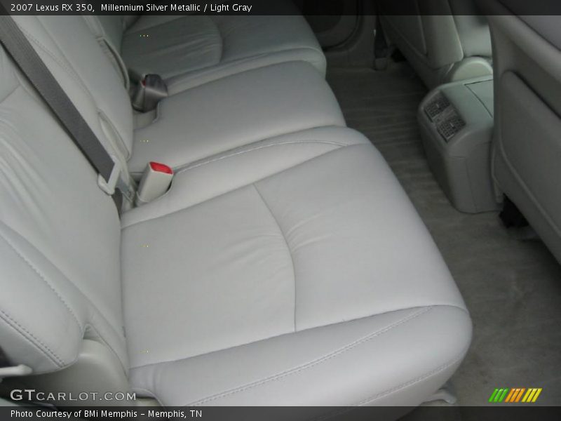 Millennium Silver Metallic / Light Gray 2007 Lexus RX 350