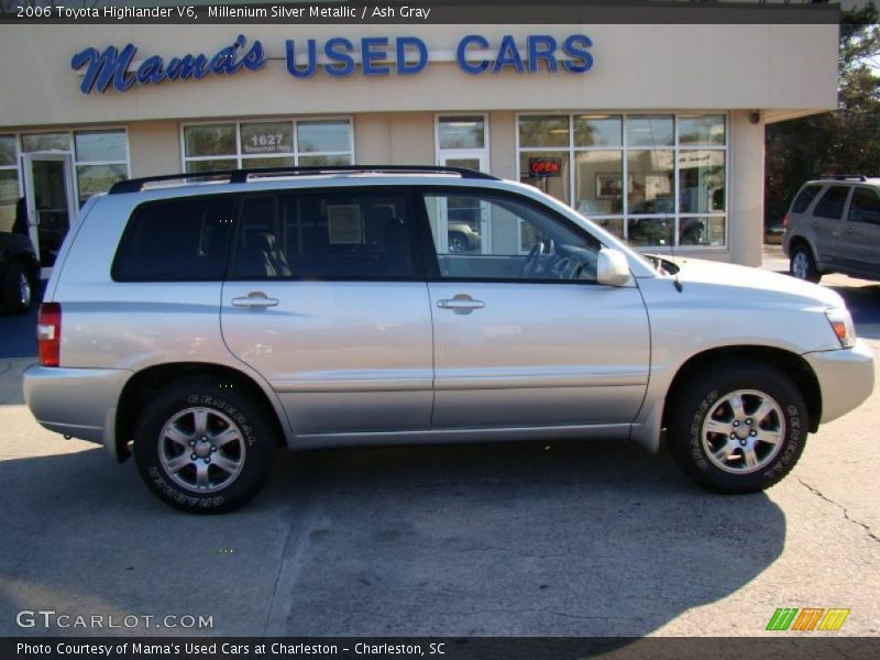 Millenium Silver Metallic / Ash Gray 2006 Toyota Highlander V6