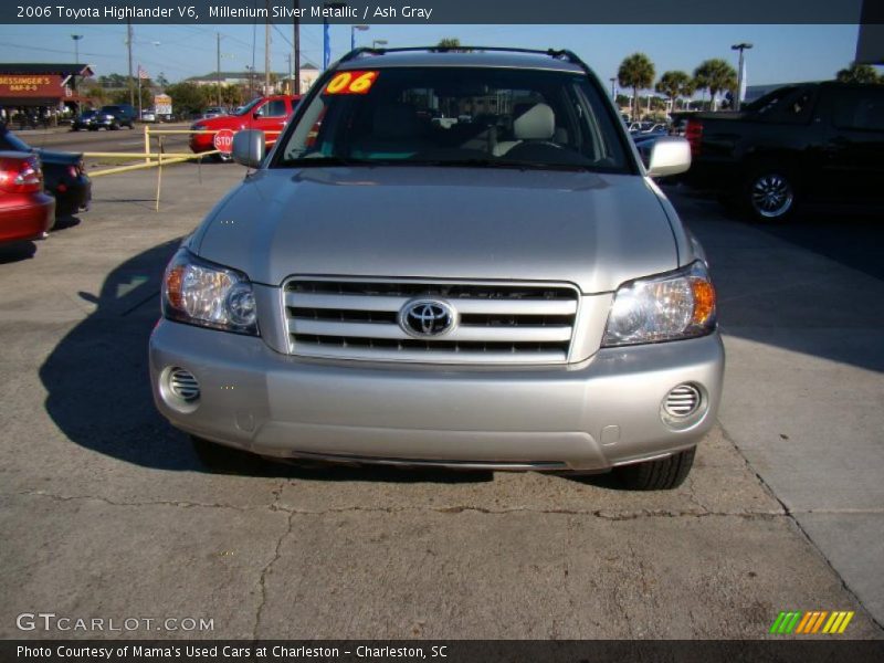 Millenium Silver Metallic / Ash Gray 2006 Toyota Highlander V6