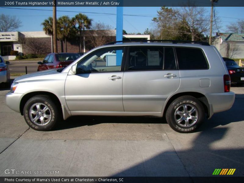 Millenium Silver Metallic / Ash Gray 2006 Toyota Highlander V6