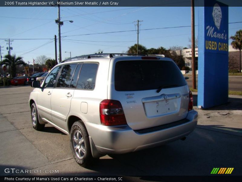 Millenium Silver Metallic / Ash Gray 2006 Toyota Highlander V6