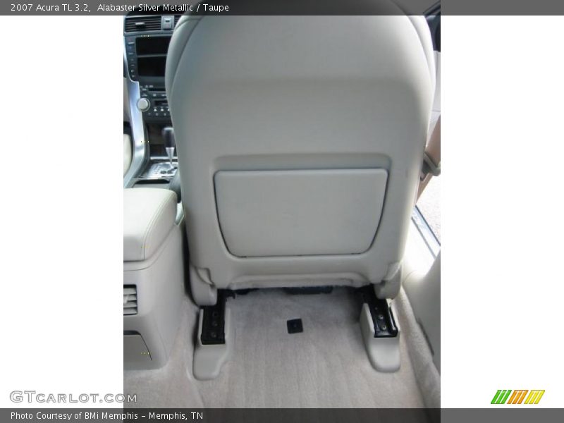 Alabaster Silver Metallic / Taupe 2007 Acura TL 3.2