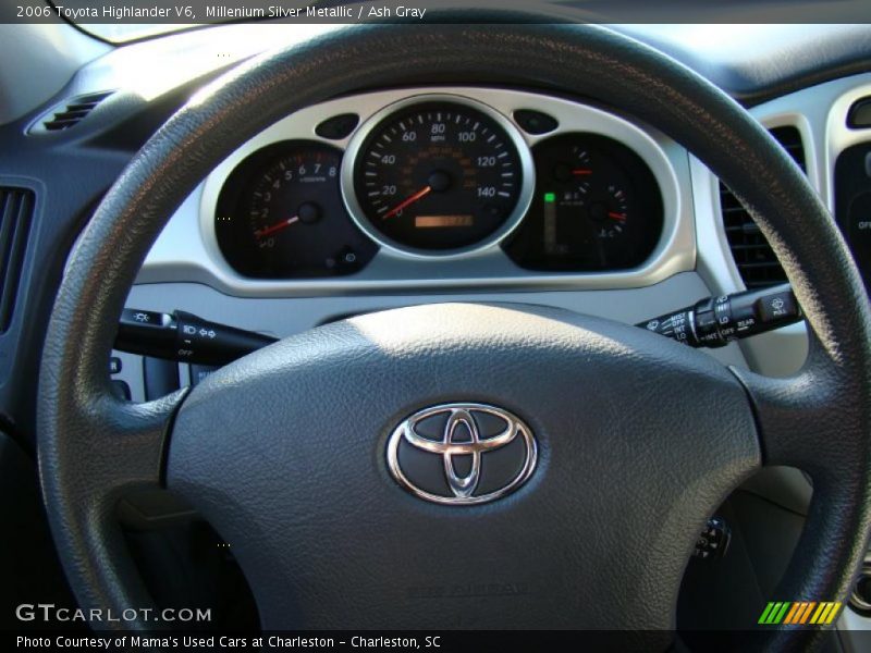 Millenium Silver Metallic / Ash Gray 2006 Toyota Highlander V6