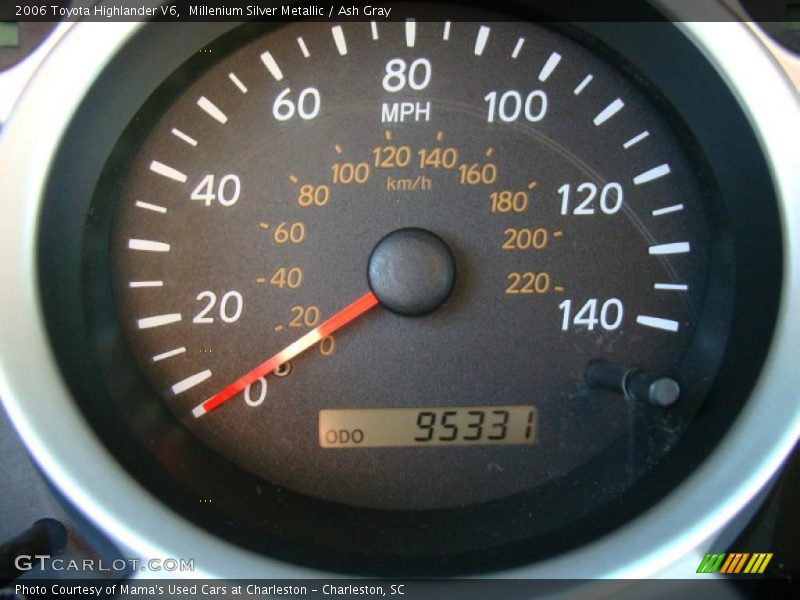 Millenium Silver Metallic / Ash Gray 2006 Toyota Highlander V6
