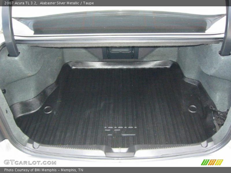 Alabaster Silver Metallic / Taupe 2007 Acura TL 3.2