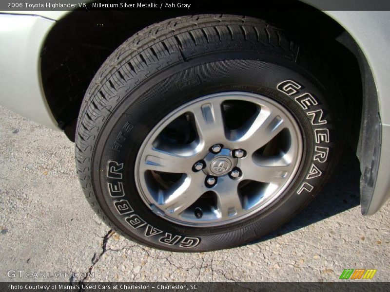 Millenium Silver Metallic / Ash Gray 2006 Toyota Highlander V6