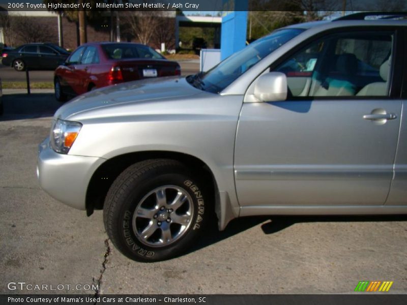 Millenium Silver Metallic / Ash Gray 2006 Toyota Highlander V6