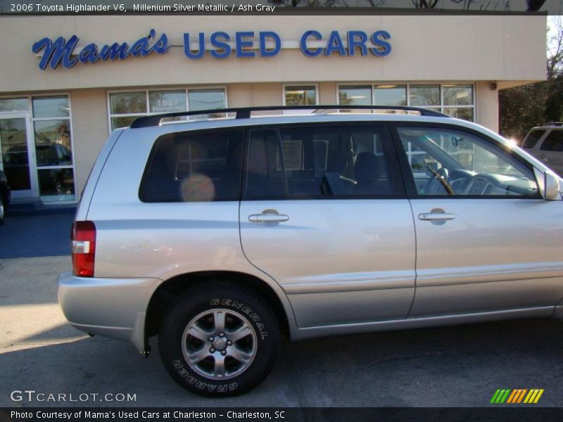 Millenium Silver Metallic / Ash Gray 2006 Toyota Highlander V6