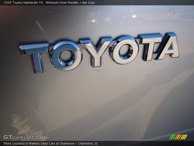 Millenium Silver Metallic / Ash Gray 2006 Toyota Highlander V6